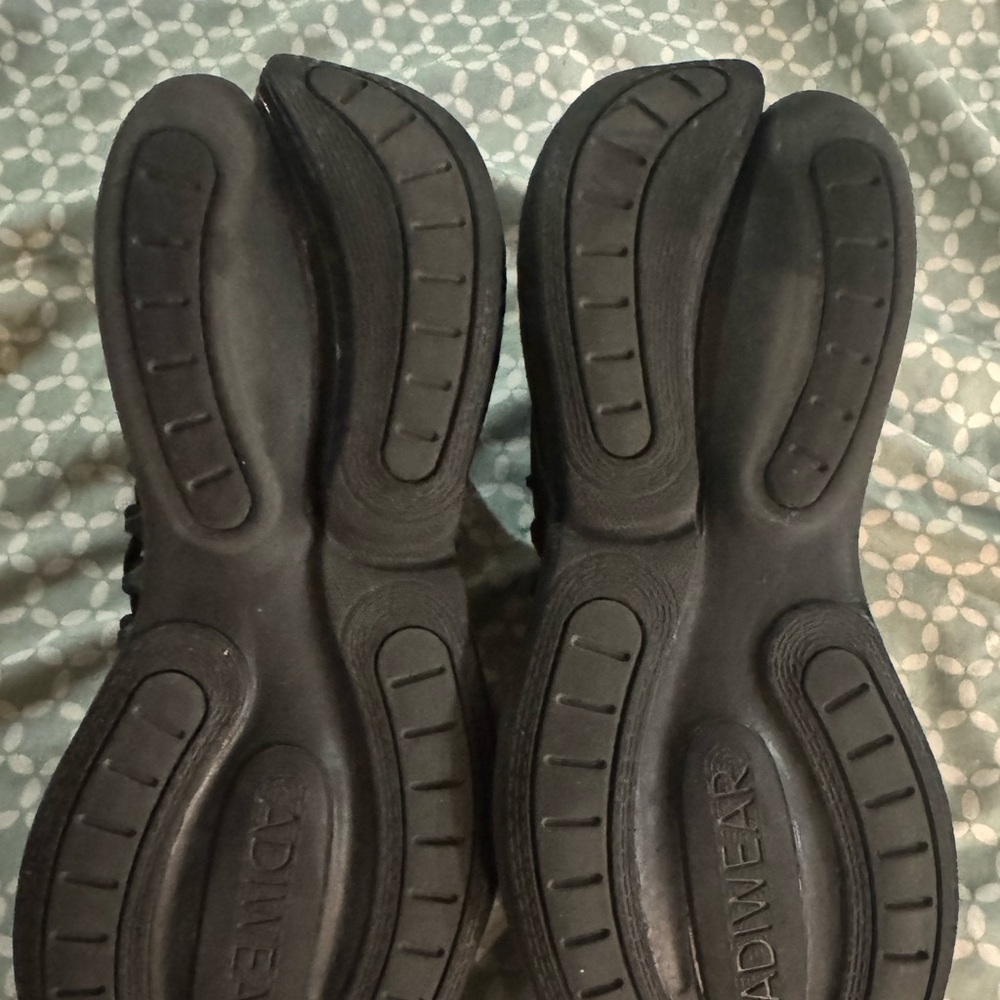 These are like brand new. They are more of a running shoe so to bulky for me.